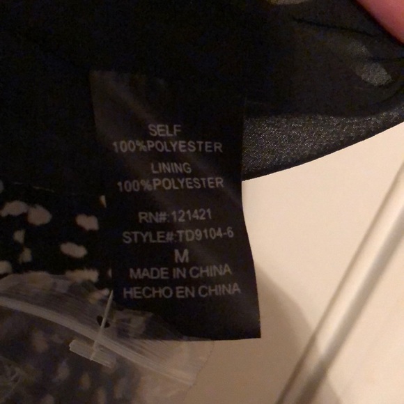 Bohme 4 Printed Ruffle Detailed Dress medium NWT - Picture 17 of 17